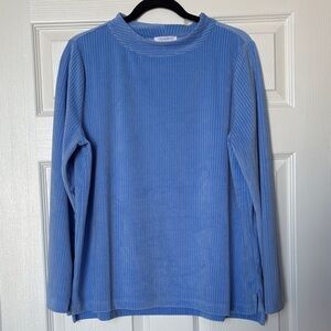 Talbots Blue Long Sleeve Top